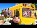 Wheels On The Bus Animal Song For Toddlers More Nursery Rhymes Kids Songs NuNu Tv