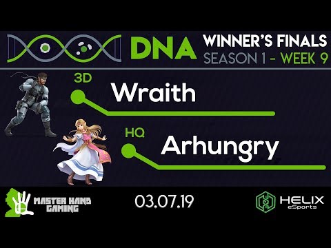 DNA 1.9 - 3D | Wraith (Snake) vs HQ | Arhungry (Zelda) - W Finals