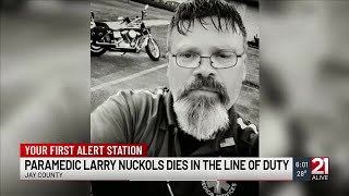 Jay County EMS mourning following on-duty death of paramedic Friday