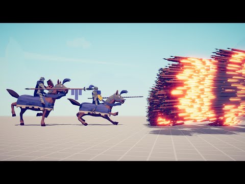 JOUSTER & CAVALRY vs EVERY GOD - Totally Accurate Battle Simulator TABS