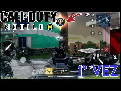 SAIU! CALL OF DUTY MÓBILE BR - MINHA 1° VEZ JOGANDO