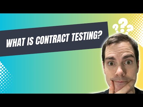 What is contract testing?