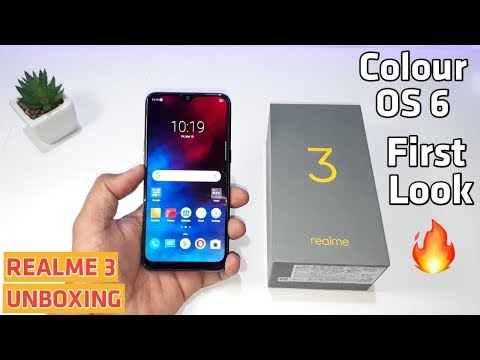 Realme 3 Unboxing | Colour OS 6 First Look | New Interface | 😍😍😍 Video