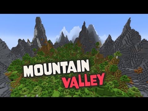 EPIC Minecraft 1.19 Stone Peaks Seed - BEST Mountain Valley!
