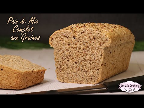 Recette de Pain de Mie Complet aux Graines
