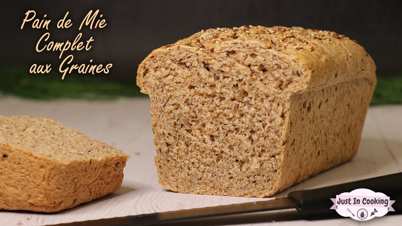 Recette de Pain de Mie Complet aux Graines : Un Délice Maison Recette de Pain de Mie Complet aux Graines : Un Délice Maison