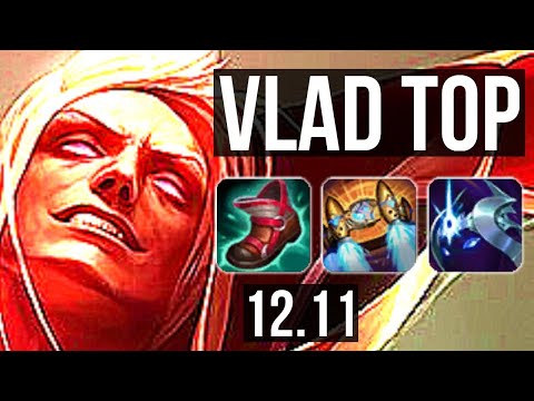 VLAD vs TAHM (TOP) | Rank 4 Vlad, 1.9M mastery, 400+ games, 6/3/11 | EUW Challenger | 12.11