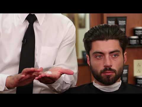 Slicked Back Hair Styled with Gel and Pomade Tutorial