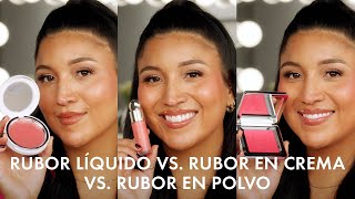 Sephora Blush 101: Liquid vs. Cream vs. Powder Blush