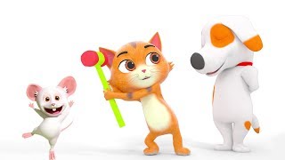 Paw Paws Ep 1 | Funny Cartoons for Kids | Nursery Rhymes &amp; Children Songs - Little Treehouse