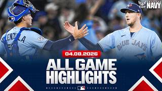 Highlights from ALL GAMES on 4/8 (Shohei vs. Cease, Mason Miller's 11th straight K, and MORE!)