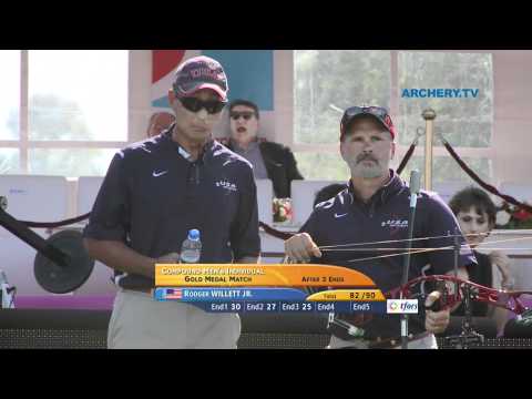 Rodger Willett Jr. v Amir Kazempour – compound men gold | Antalya 2011 Archery World Cup stage 2