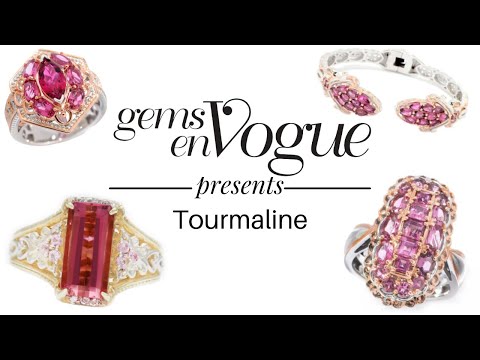 Gems en Vogue features Tourmaline Jewelry