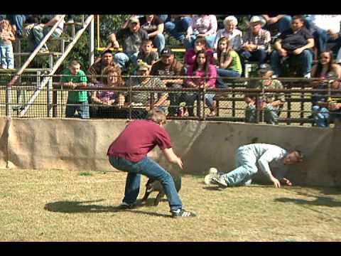 2010 Wild Hog Wrestling/Catching Championships - Trey P. and Kyle D.
