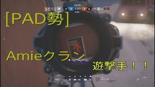 [PAD勢]　レインボーシックスシージ　Amieクラン　ランクマッチ　遊撃手！！
