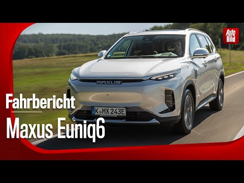 Maxus EUniq6 | Erste Fahrt mit Thomas Geiger
