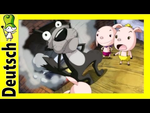 Die drei kleinen Schweinchen - Gute Nacht Geschichten (DE.BedtimeStory.TV)