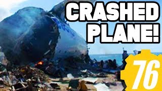 CRASHED PLANE, SECRET ARMORY! Fallout 76 Gameplay - New Loot Guide