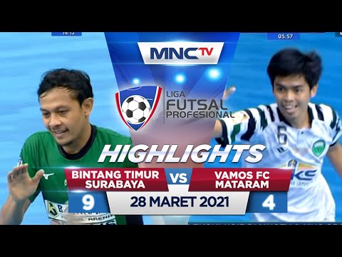VAMOS FC MATARAM VS BINTANG TIMUR SURABAYA (FT: 9-4) - Highlights Liga Futsal Profesional 2020