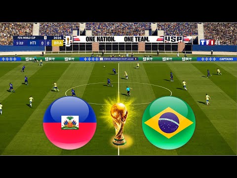 HAITI vs BRAZIL | FIFA WORLD CUP 2026