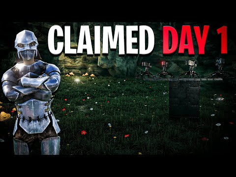 Claiming Our BROKEN Cave DAY 1 - ARK