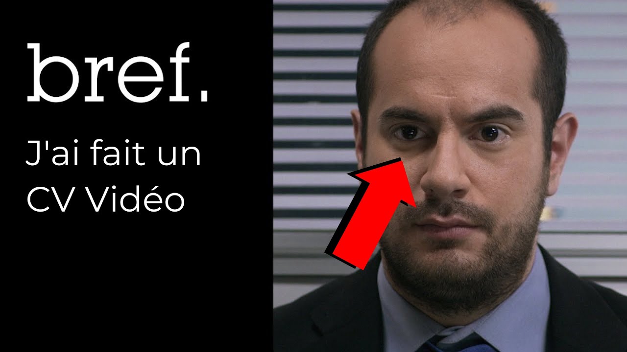 CV VIDÉO Original "BREF" (3 exemples, dont 1 ingénieur)