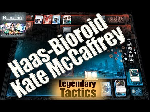 ANDROID NETRUNNER / CORE SET Playthrough / Haas-Bioroid Vs. Kate McCaffrey / WHO Is BETTER?