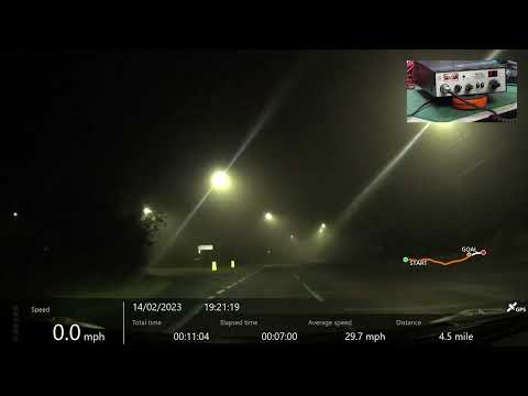 Binatone Route-66 CB27/81 UK FM CB radio - On The Air test (late 'A' version with (LC7137)