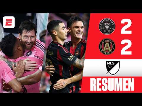 Video: INTER MIAMI DE LIO MESSI EMPATÓ ANTE ATLANTA