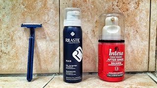 RASATURA | Gel da barba Rilastil - Gillette Blue 2 - Intesa Balsamo al Collagene Marino