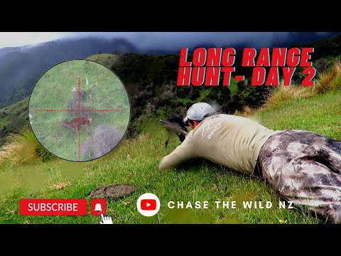 LONG RANGE HUNTING NZ | DAY 2 | TOUGH SITTING SHOTS AND 2 DEER DOWN | TRACE AND SLOW-MO IMPACTS!