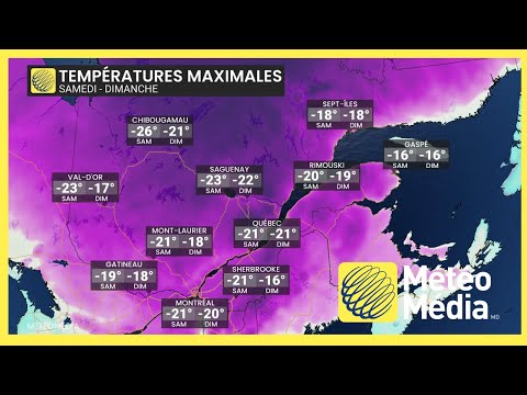 Froid extrême : une première en 45 ans possible à Montréal