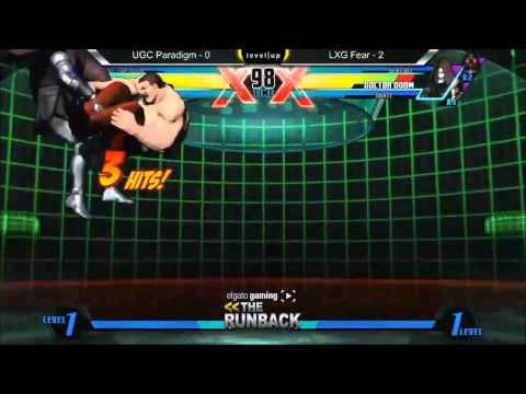 UMvC3 UGC Paradigm vs LXG Fear - The RunBack New Years Edition