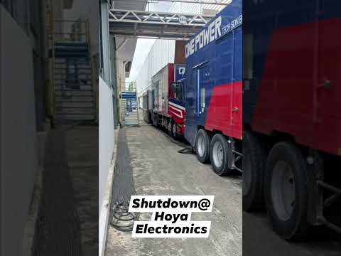 JOB SHUTDOWN MOBILE GENSET 500KVA & 1000KVA - HOYA KEDAH