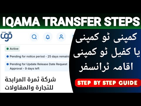 Saudi Iqama Transfer | Transfer your Iqama without your kafeel’s or company’s permission | 100% Work