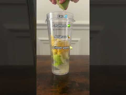 Recette Smoothie ananas gingembre citron vert