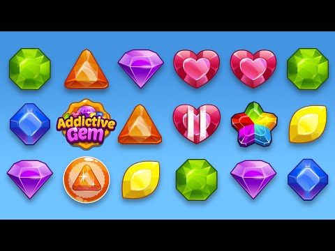 Addictive Gem - Match 3 Games Video