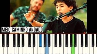 💎 Enzo Rabelo - Meio Caminho Andado - Piano tutorial - Master Teclas💎
