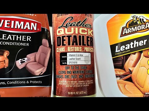 Armor All Leather Care Review Against Weiman and Chemical Guys Must See Very Surprising Results