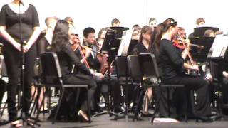 Exogenesis Symphony, Part I III, Bellamy, JMHS Philharmonic Orchestra (Front View)