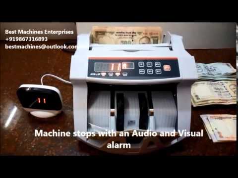 STROB 2400 Money Counting Machine with Fake Note Detection. 1 Year Warranty.