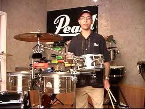 Pearl Marc Quinones Signature Q-Popper 5x12 Snare Drum w/ Gig bag image 7
