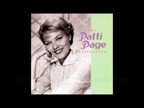 Scarlet Ribbons (with lyrics) -  Patti Page