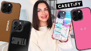 CASETiFY custom iphone 16 case haul & lookbook! 📱✨