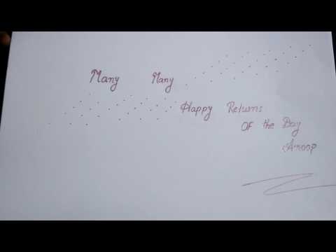 Happy BIRTHDAY Anoop....   .....from liya