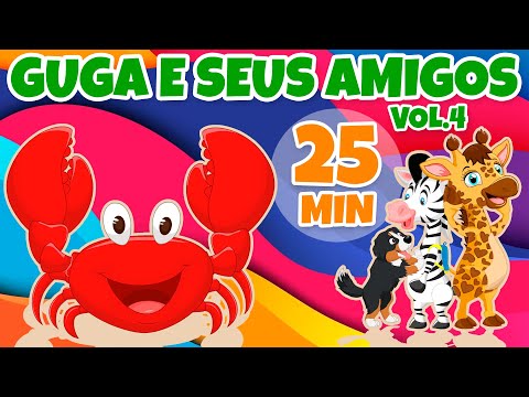 Guga e seus Amigos Vol. 4 - Giramille 25 min | Desenho Animado Musical