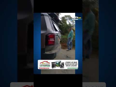 Patrulla policial es atacada e incinerada en vía Ocaña-El Carmen, Norte de Santander