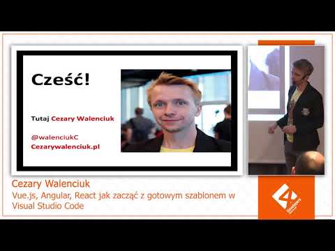 4Developers Wrocław 2018: Vue.js, Angular, React (...), Cezary Walenciuk