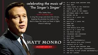 Matt Monro Greatest Hits Full Album - The Best Of 