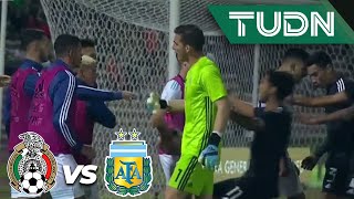 ¡Así fue la bronca en la recta final! | México 2 - 2 Argentina | Amistoso Sub 22 | TUDN ¡Así fue la bronca en la recta final! | México 2 - 2 Argentina | Amistoso Sub 22 | TUDN